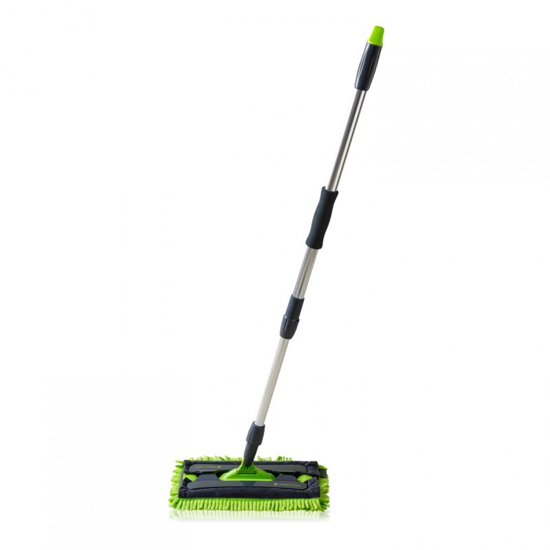 Универсальная швабра Green Fiber MOP с двумя насадками